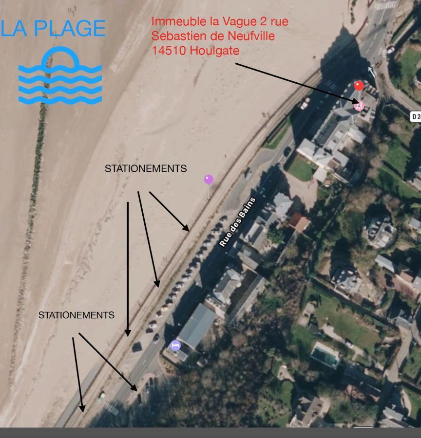 Appartement Grand Confort Bord De Mer Rez-De-Chaussee Residence La Vague Houlgate Ngoại thất bức ảnh